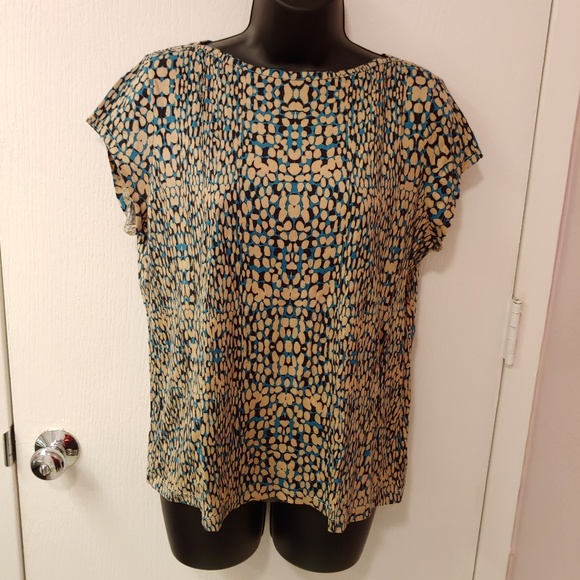 Liz Claiborne Tops - 🎆3/$30 EUC LIZ CLAIBORNE leopard spotted top
